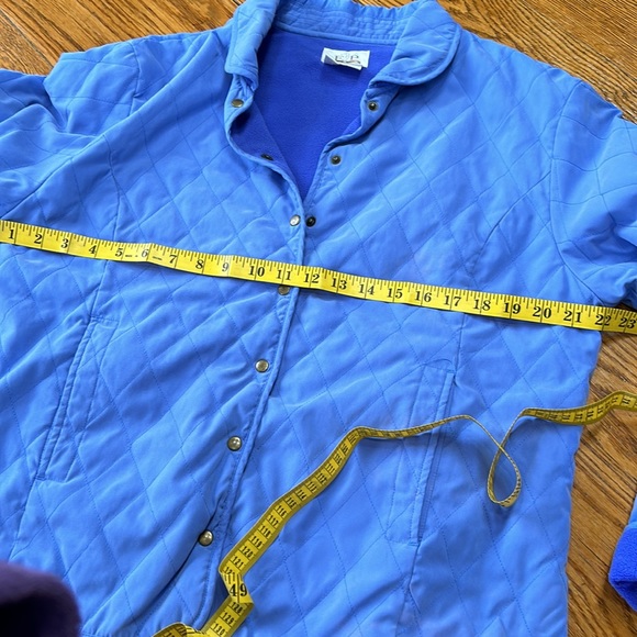 EP Pro quilted blue jacket, fleece lining. Size Large. Fair condition. - Picture 4 of 13